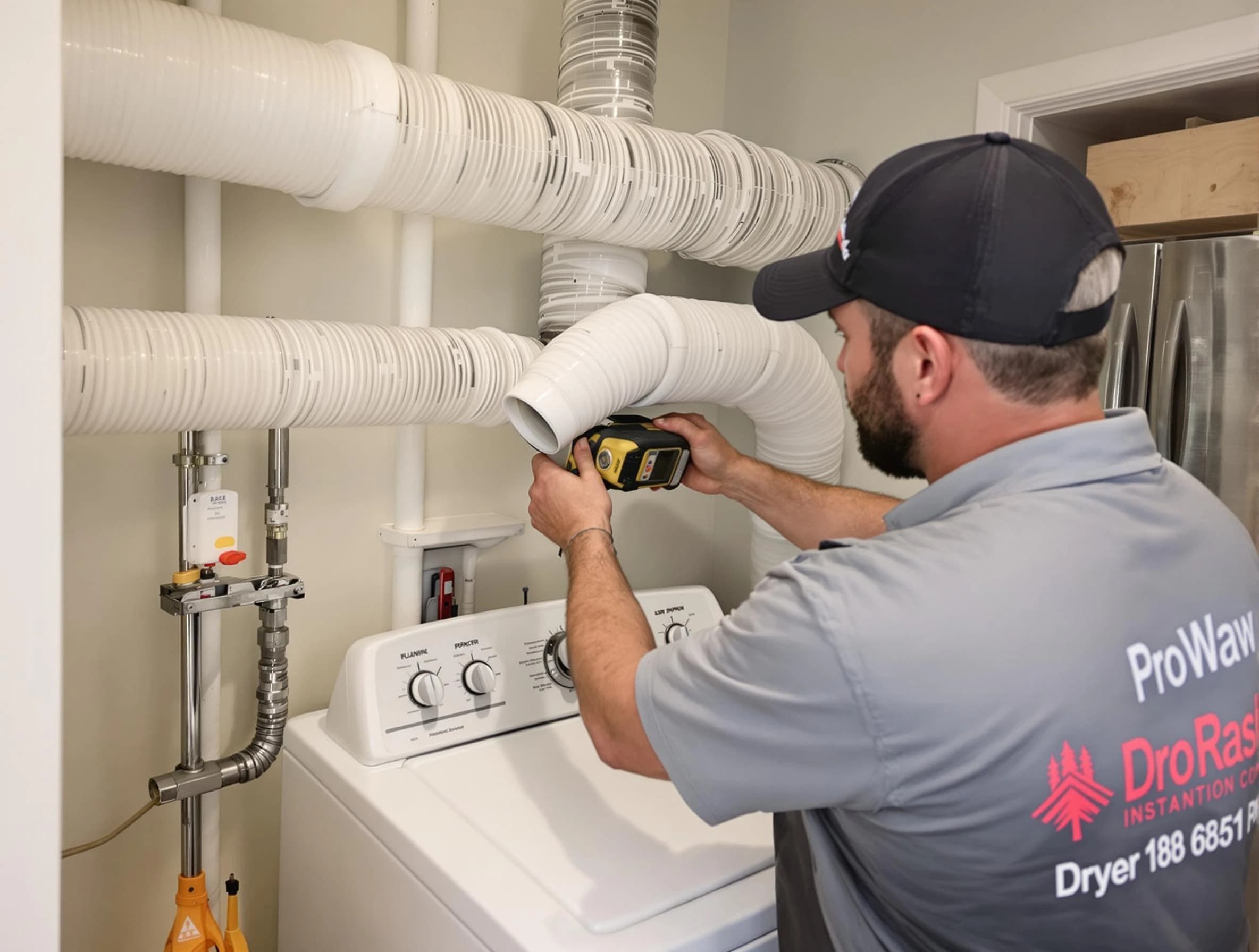 Professional dryer vent hose installation by Federal Heights Dryer Vent Cleaning in Federal Heights