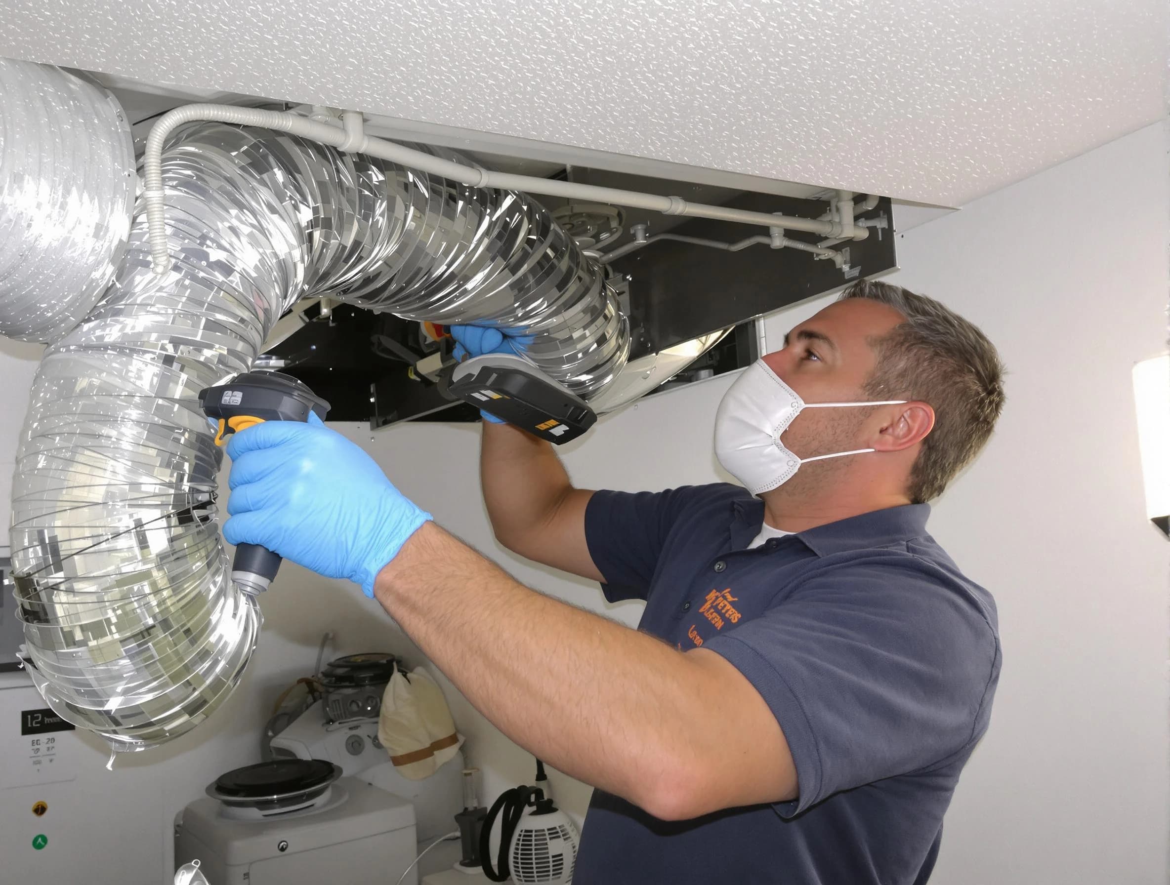 Federal Heights Dryer Vent Cleaning professional performing thorough residential dryer vent cleaning in Federal Heights